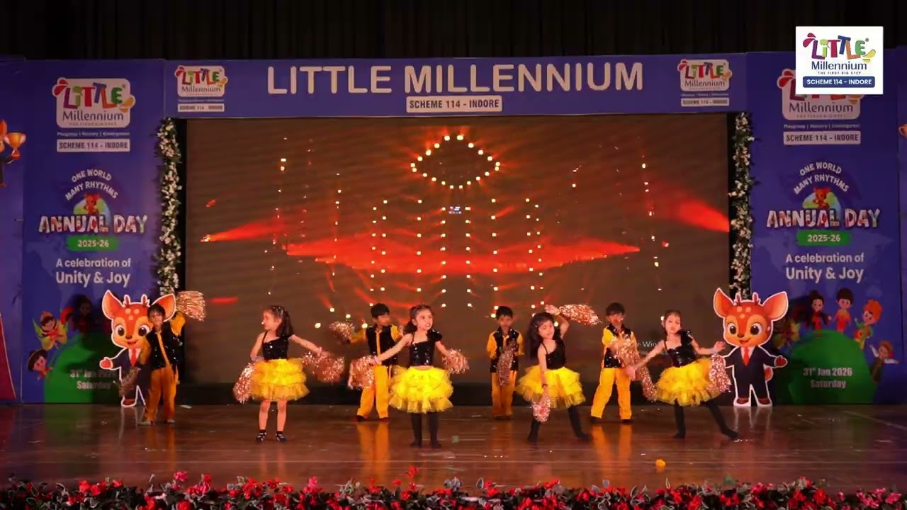Korean Dance Performance | Little Millennium Scheme No. 114 Annual Day #littlemillennium