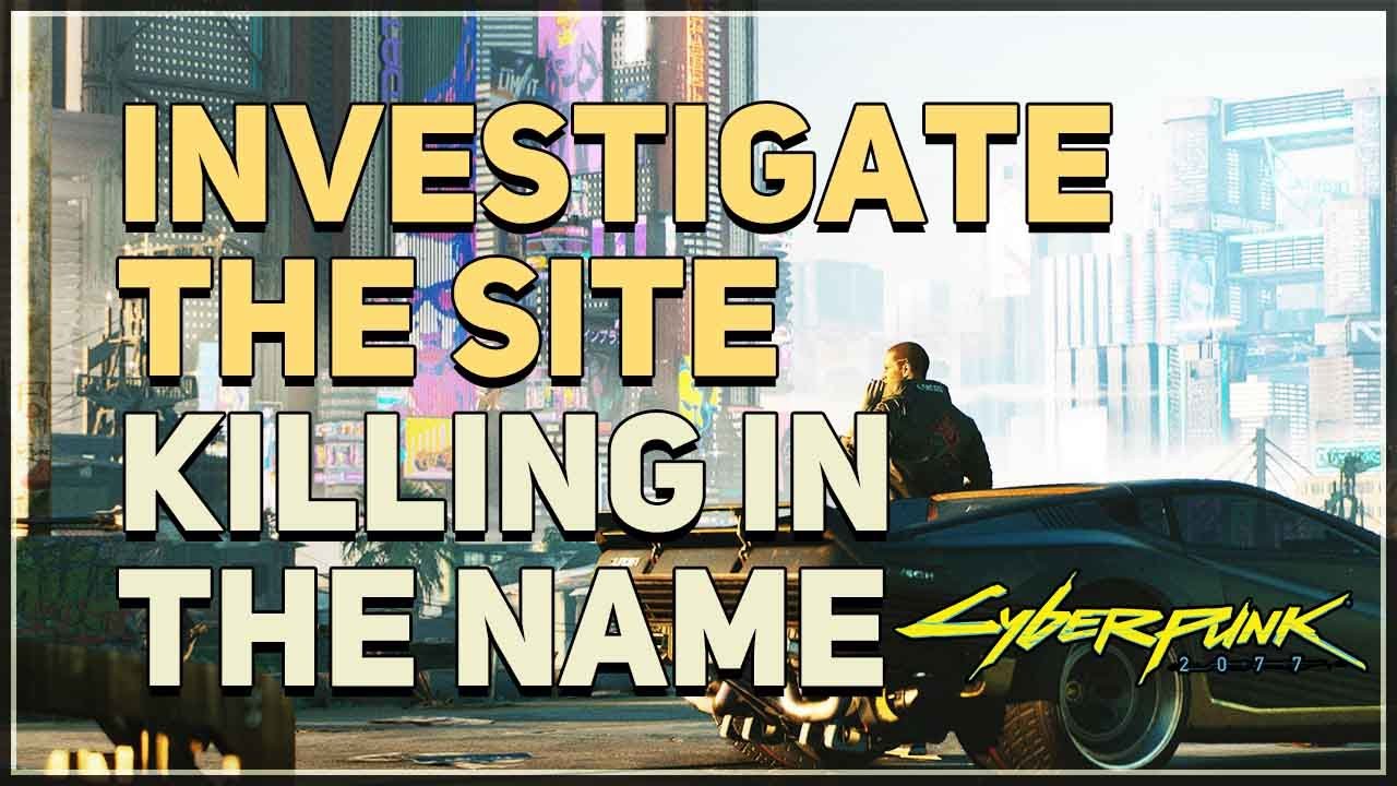 Investigate the site from the Bartmoss Collective message Cyberpunk 2077