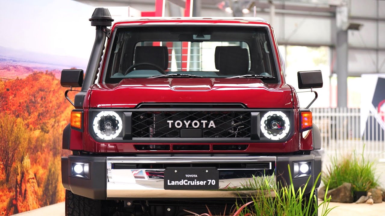 Рестайлинг нового легендарного пикапа Toyota Land Cruiser 70 Series 2024 года