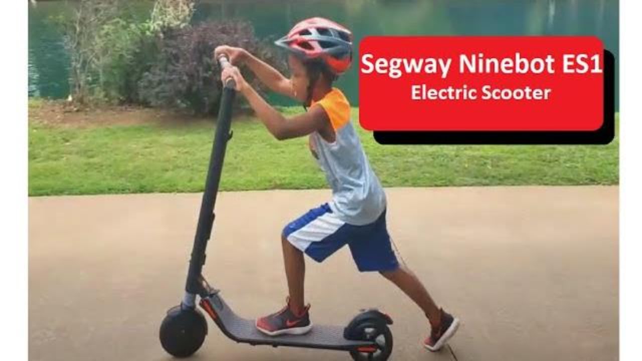 Segway Ninebot ES1 Electric Scooter Kids Impressions