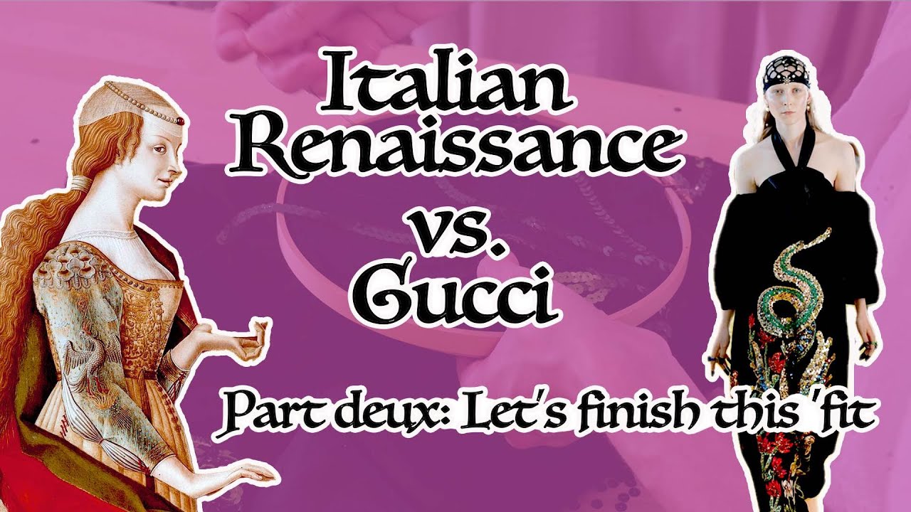 Let's finish a 1480's 'fit but make it Gucci (part 2)