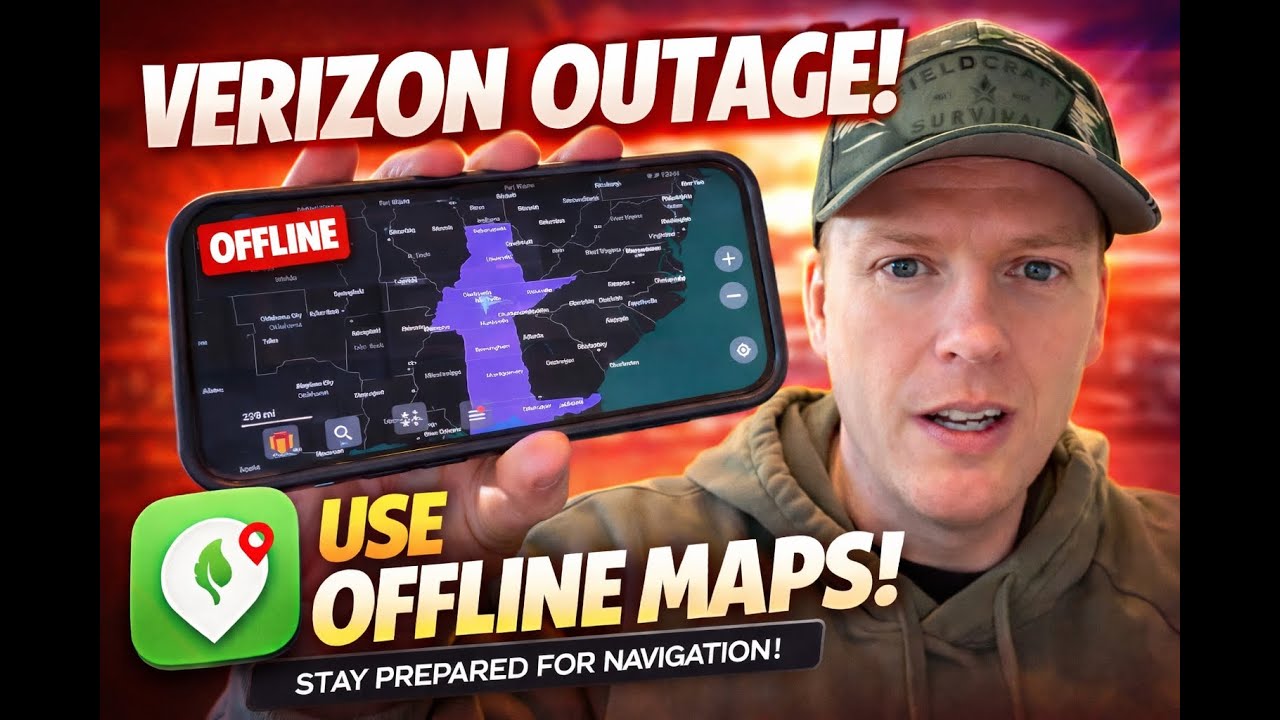 No Signal, No Problem: Offline Maps During the Verizon Outage