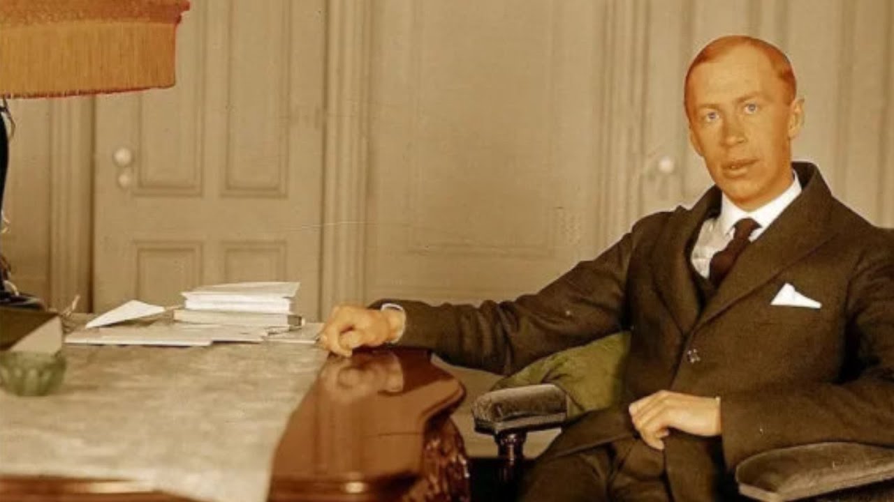Prokofiev Plays His Piano Concerto No  3 (1932)