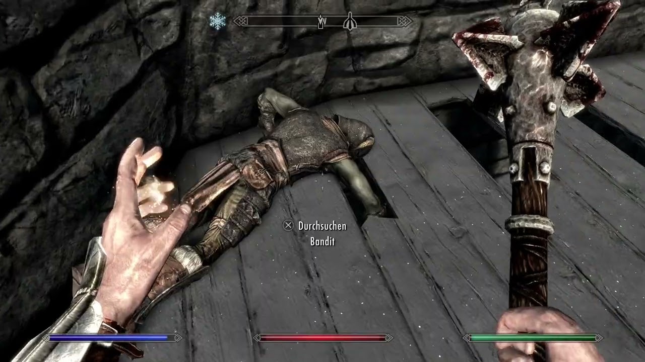 Skyrim - 4 / ...der lange weg durch's hügelgrab...