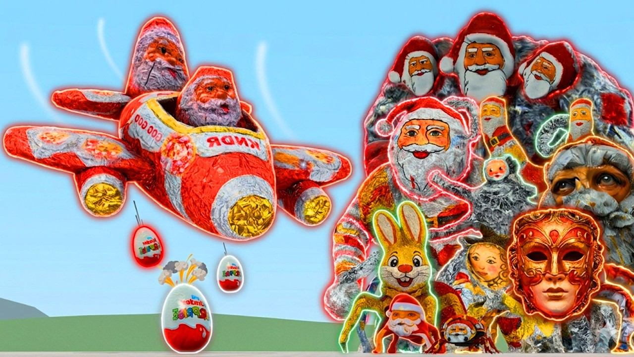 NEW GOO GOO GAGA HELICOPTER VS ALL GOO GOO GAGA FAMILY'S In Garry's Mod