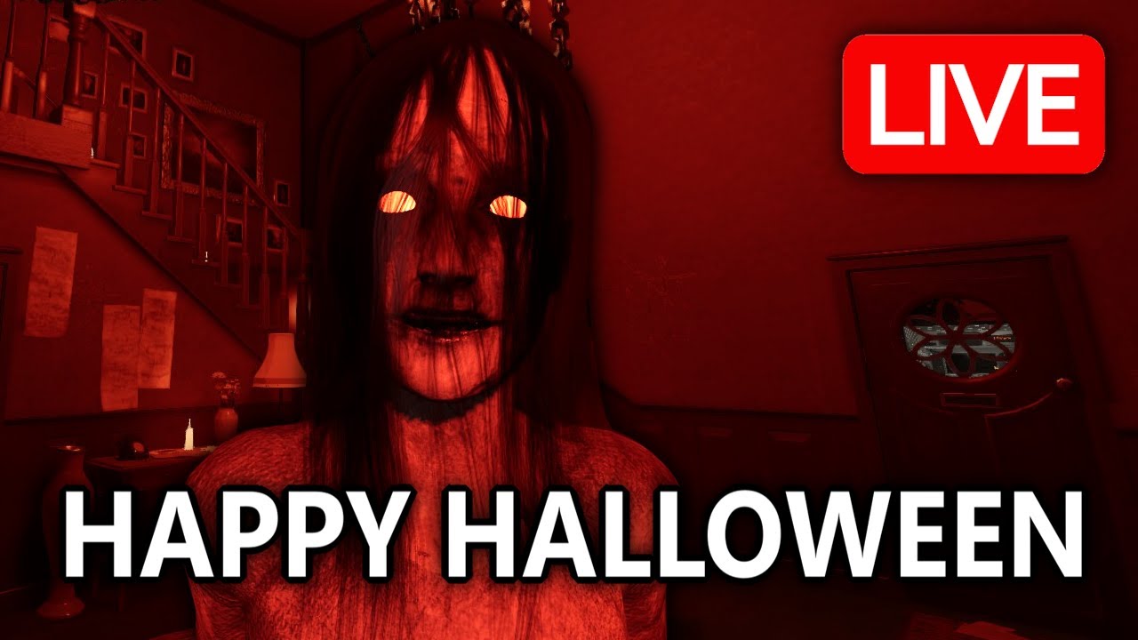 HALLOWEEN STREAM - Phasmophobia & Halloween Games LIVE 🔴