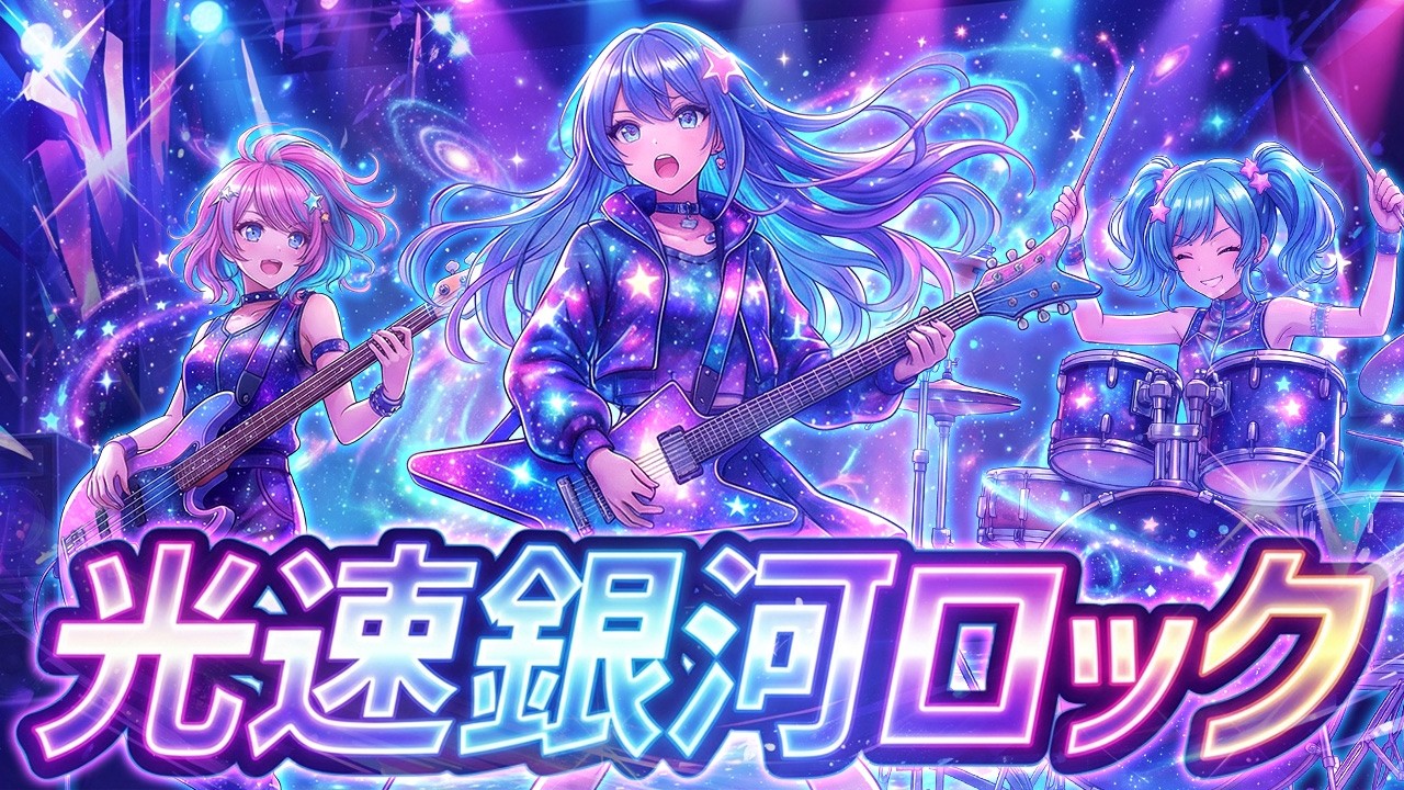【作業用BGM】音の粒子が突き刺さる。光速を超えた銀河のグラフィック・サウンドALL英語】