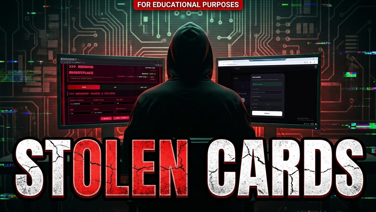 How Scammers Buy Crypto Using Stolen Cards (CC to BTC Scam Explained)