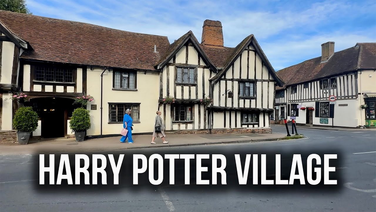 Wonderful Walking Tour In Lavenham | England | Peaceful Ambiance | 4K