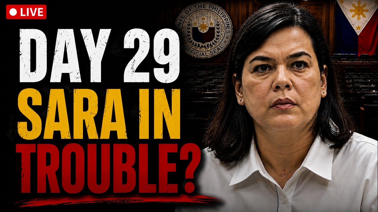 Sara Duterte Impeachment LIVE: Day 29 Big Corruption Charge LIVE | Tax Records Under Senate Scrutiny