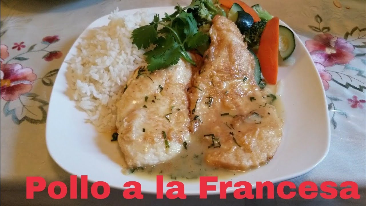 pollo a la francesa recetas faciles