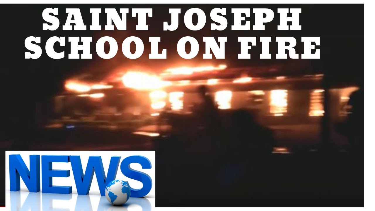 St. Joseph School, Sugnu burnt by unknown person(s)