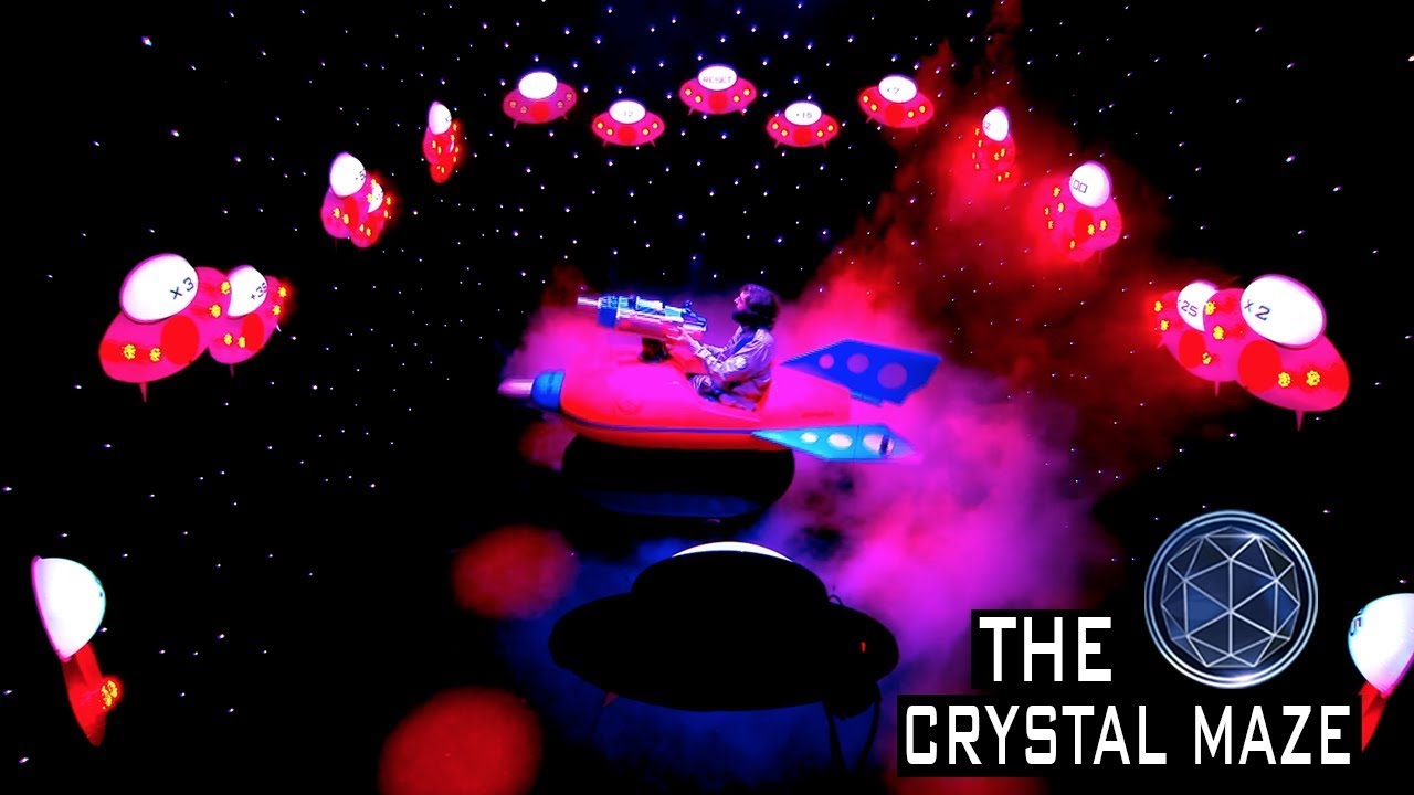 Joe Wilkinson Spins Around in a Rocket Shooting Spaceships