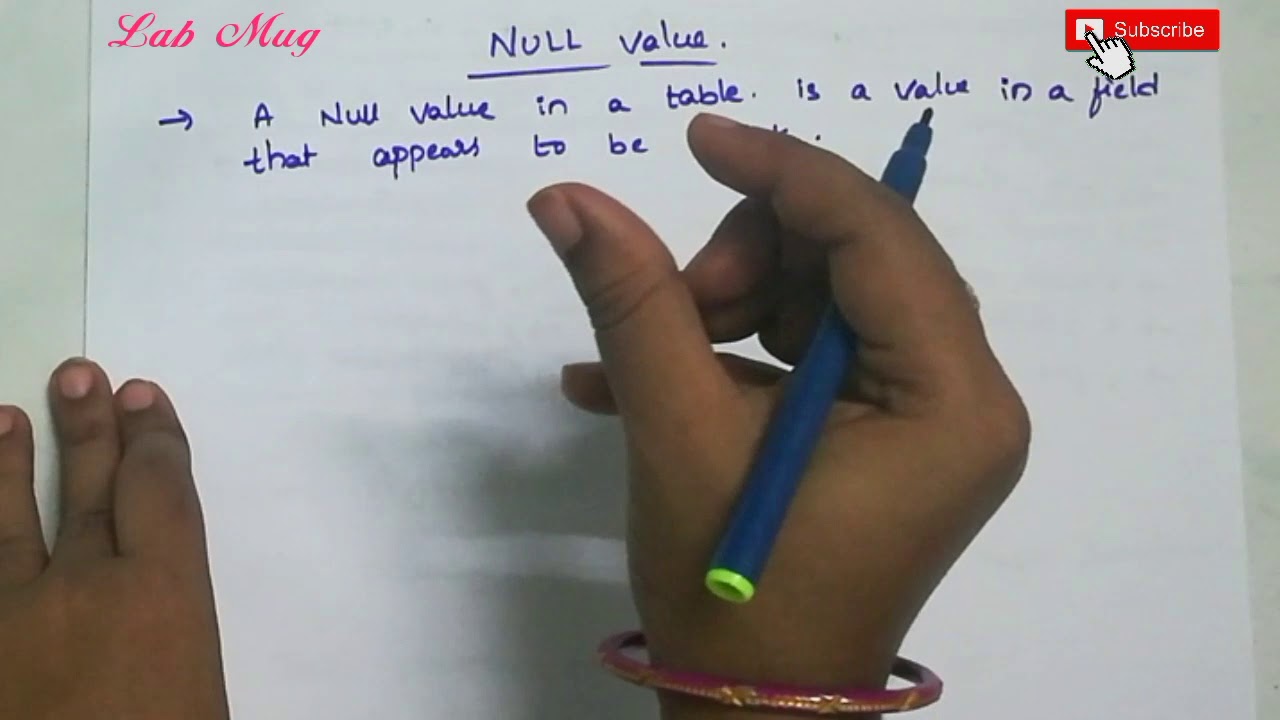 What is NULL value? || 4 ||Sql in telugu
