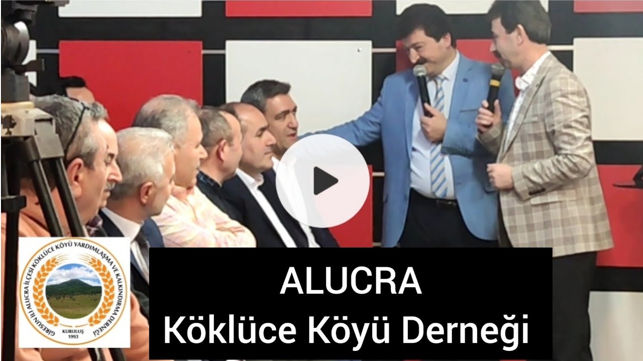 ALUCRA KÖKLÜCE KÖYÜ DERNEĞİ SELAMİ KUNDAK VE YÖNETİMİ