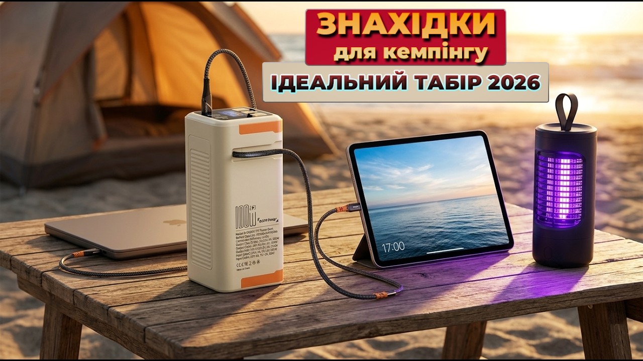 ✅ КЕМПІНГОВЕ спорядження 2026: ТОП 11 знахідок з ALIEXPRESS для ідеального відпочинку на природі.