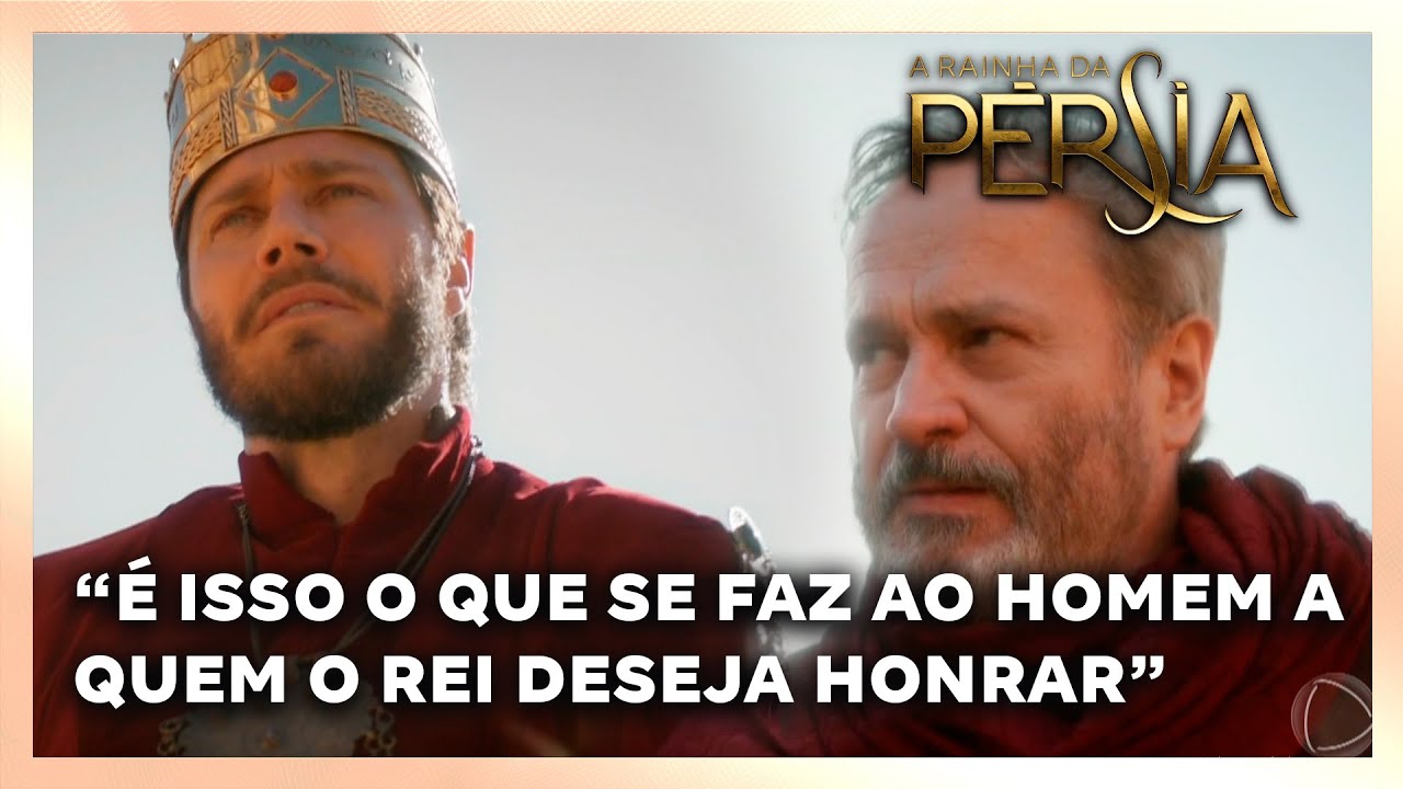 A RAINHA DA PERSIA: Mordecai &eacute; honrado por Ham&atilde; diante do povo