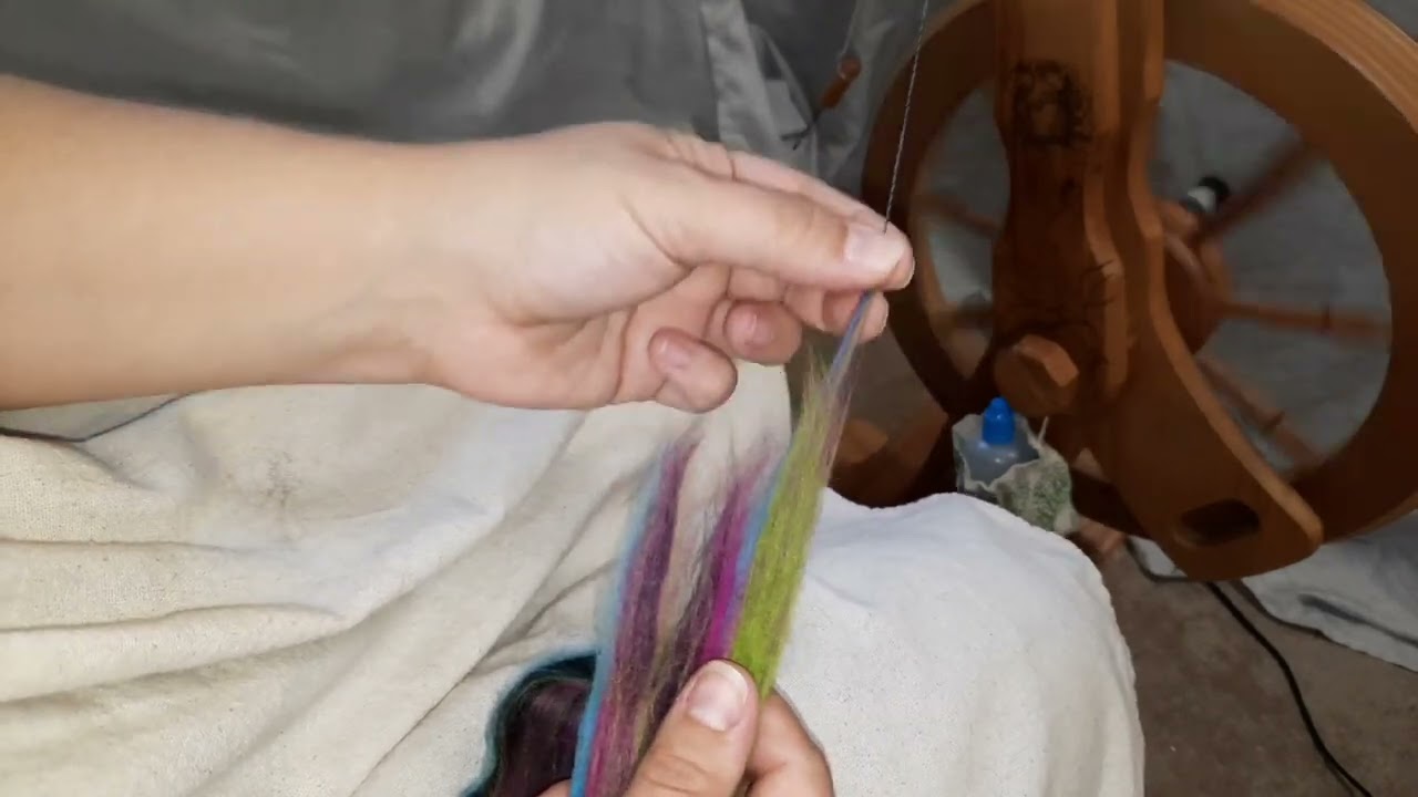Spinning across the top // ways to spin blended top part 2