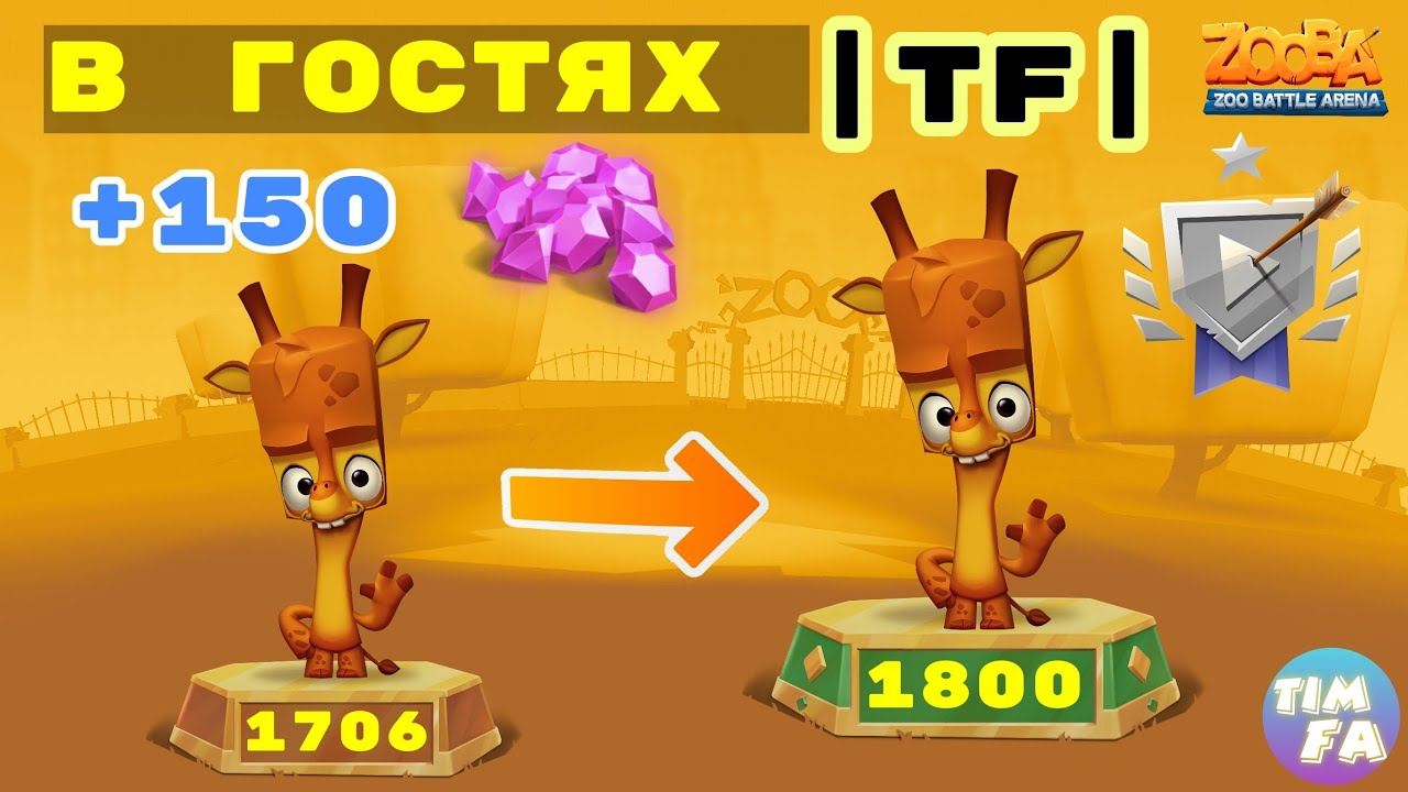 Зуба Беру 1800 на Пеппер Режим Дуэт В гостях |TF| Zooba Pepper 1800 Duo