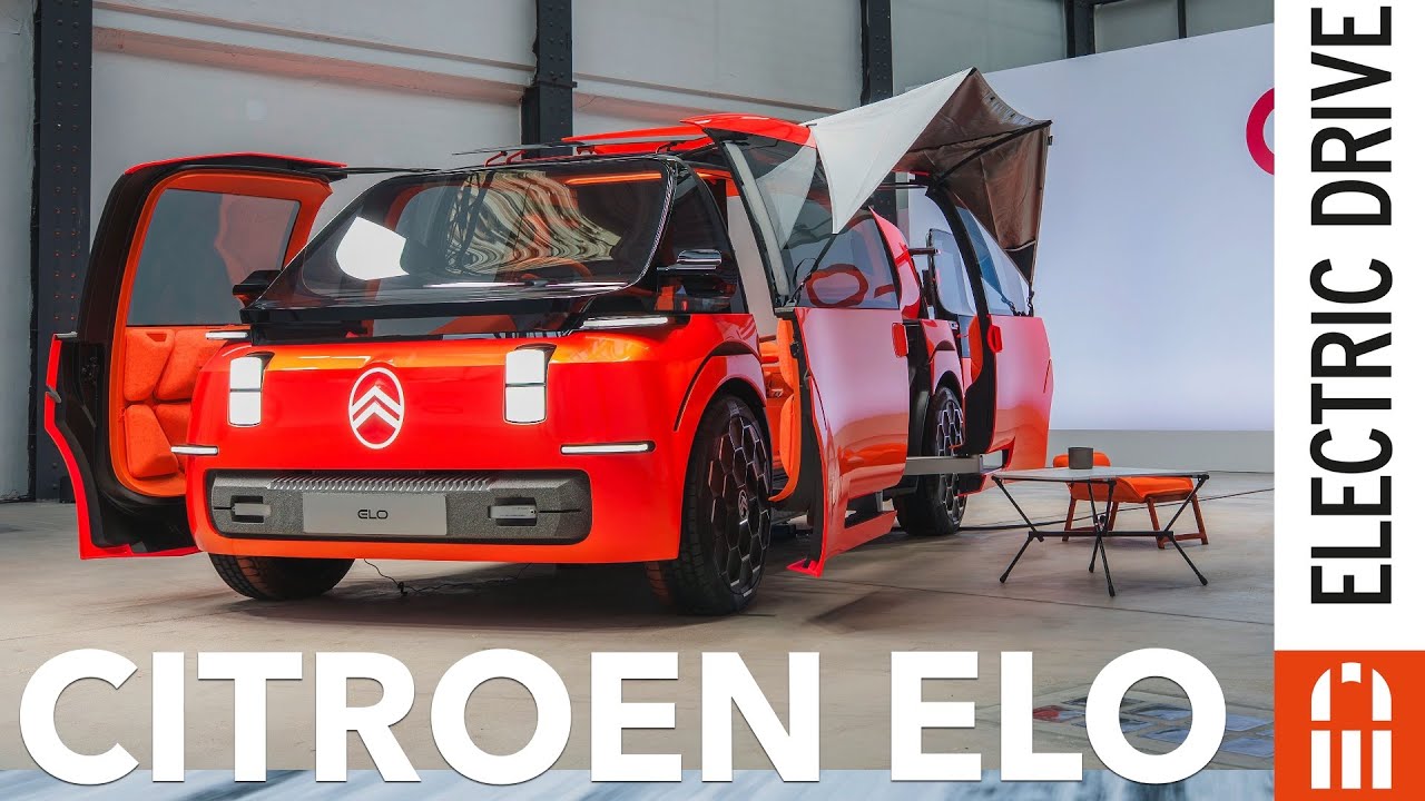 Citroen Elo Concept: 6 Sitzplätze - 2 Schlafplätze - 1 Arbeitsplatz! Das Elektroauto der Zukunft?