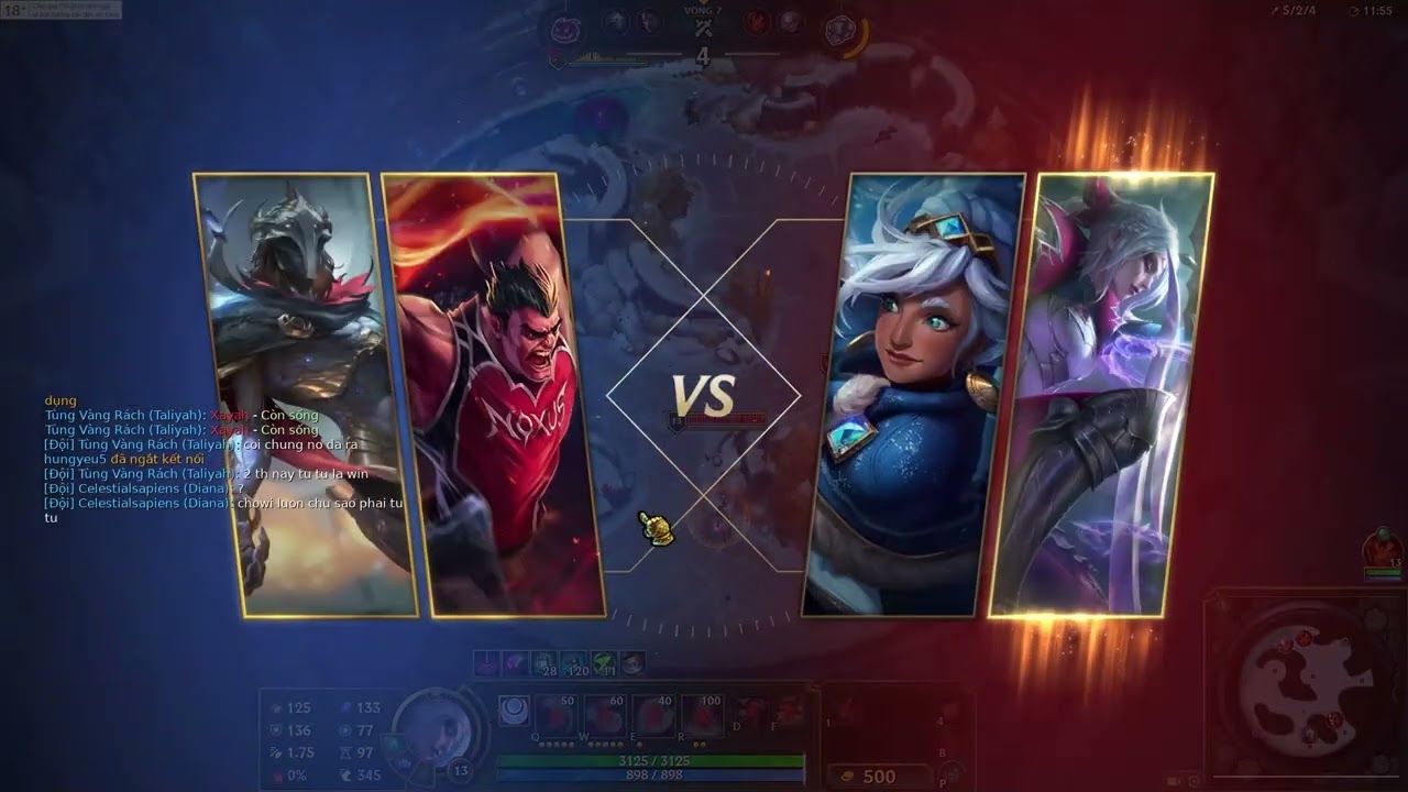 Diana 80% chỉ số top 1 Võ Đài 18/7/2025