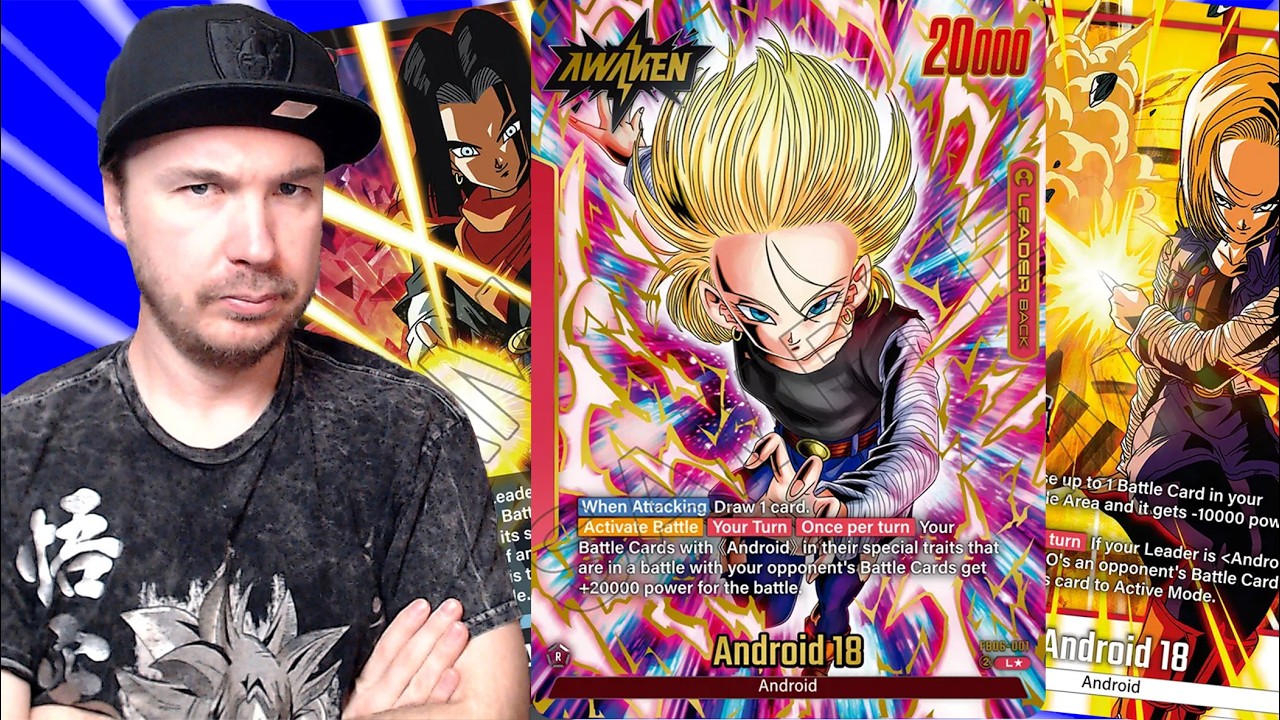 Android 18 vs Bardock FB08 Saiyan's Pride Era Online Deck Demo - Dragon Ball Fusion World
