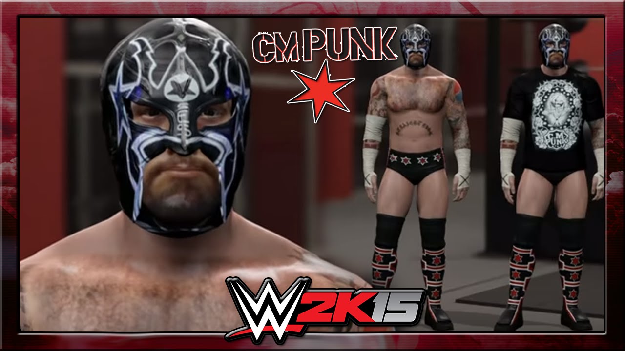 WWE 2K15 CM Punk Masked CAW Formula