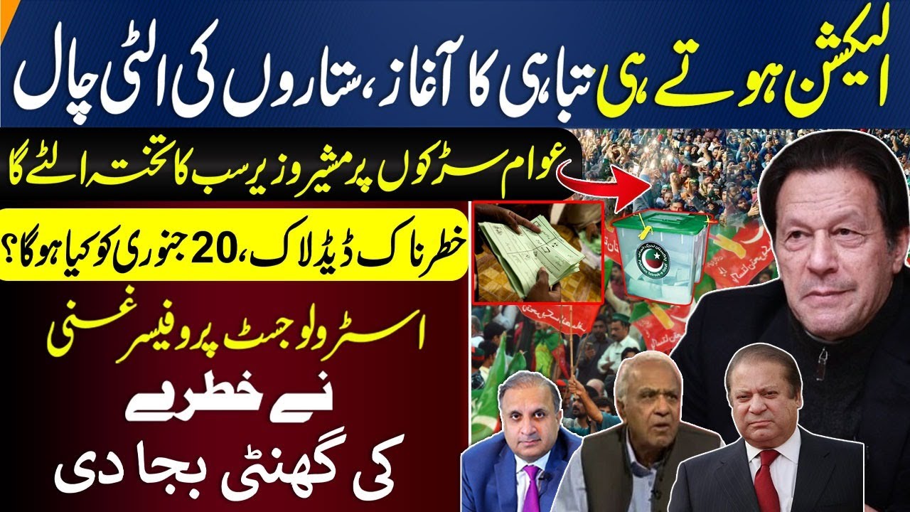 Prof Ghani Javed's Exclusive Predictions: Post-election Drama & Warning for Pakistan after January20