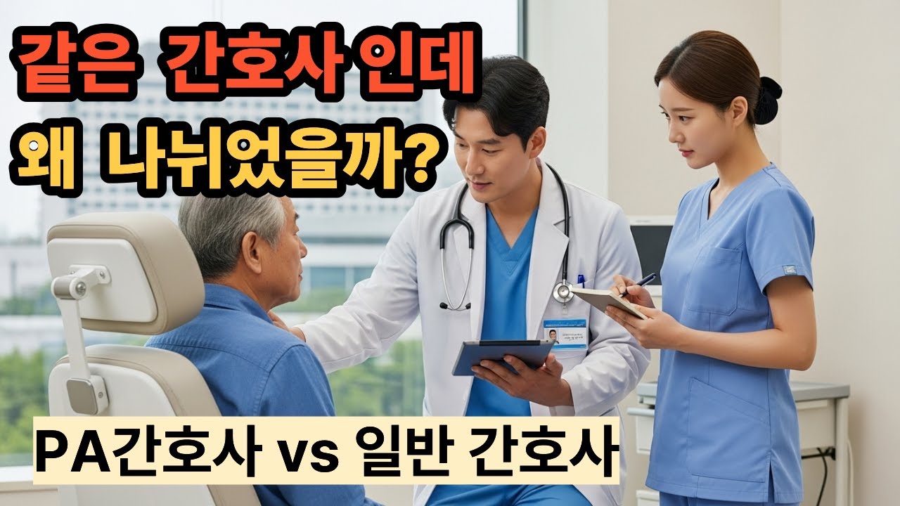 “같은 간호사인데, 왜 나뉘었을까?
