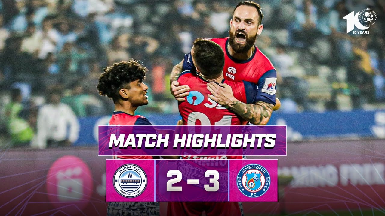 Match Highlights | Mumbai City FC 2-3 Jamshedpur FC | MW 13 | ISL 2023-24