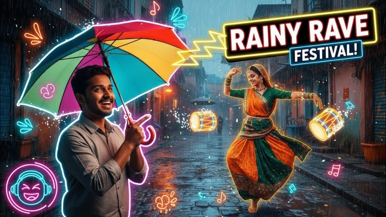 पाऊस आला रे | Marathi Folk DJ Remix | Rain Song 2025