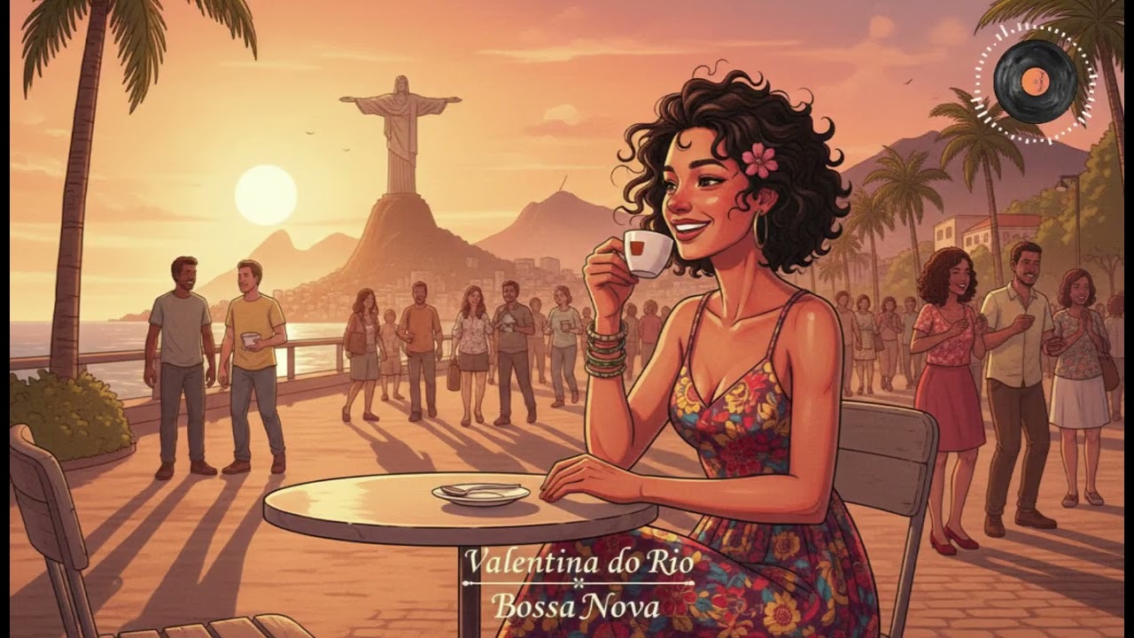 Chill Bossa Nova 🎸 Valentina do Rio | Sunset Rio Classics