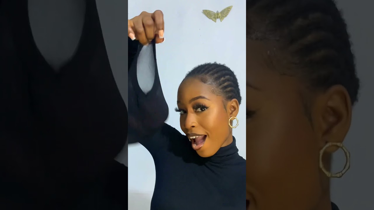Bad cornrow day??? Try this scarf hack! #hairhack
