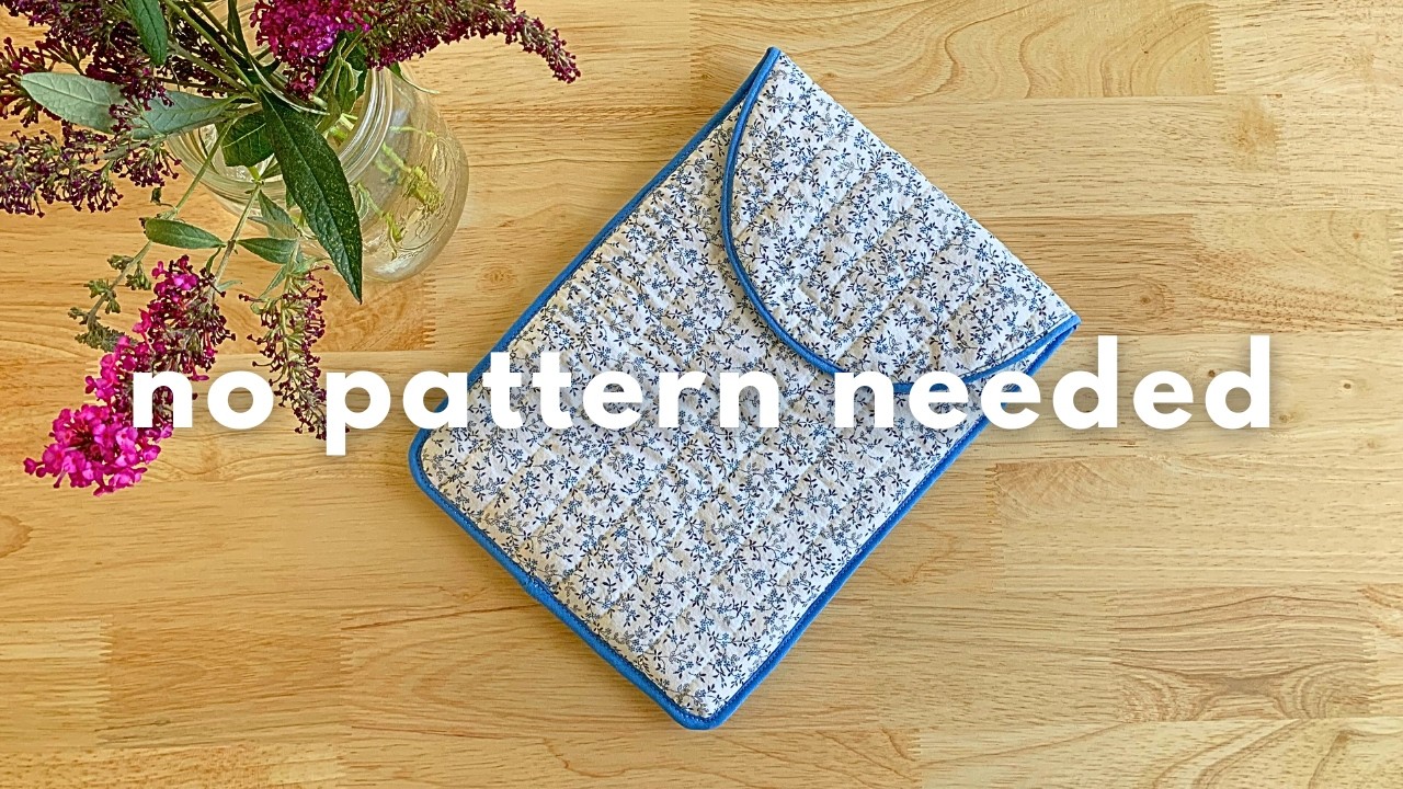 Make a Quilted iPad Sleeve (with scraps!)