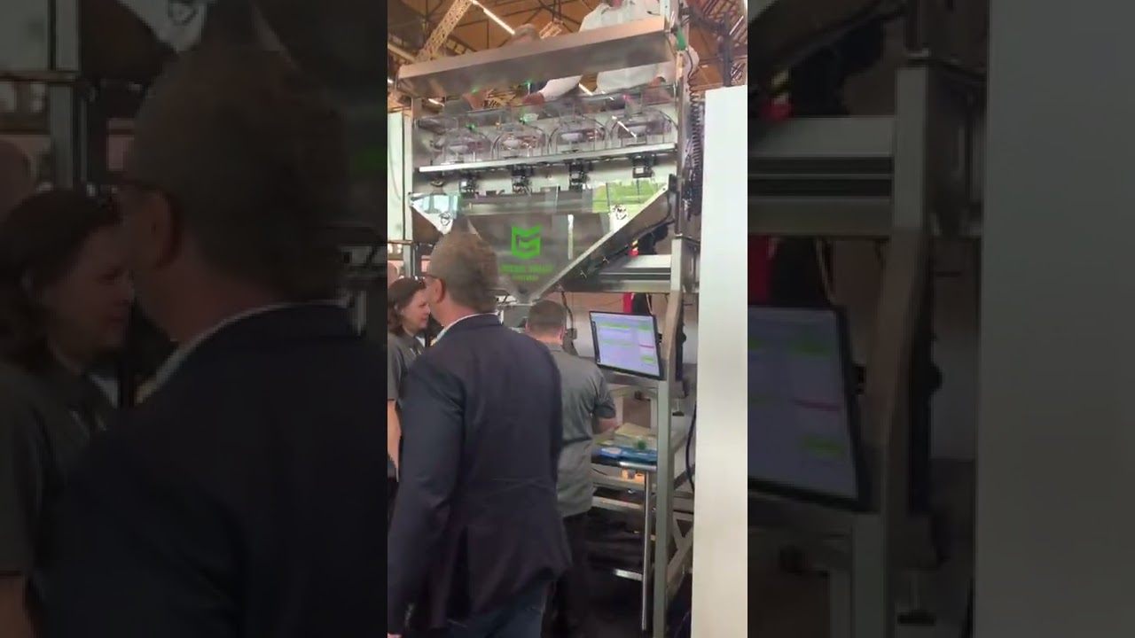 Automated bud Sorting Machine Green Tech Amsterdam, 2022