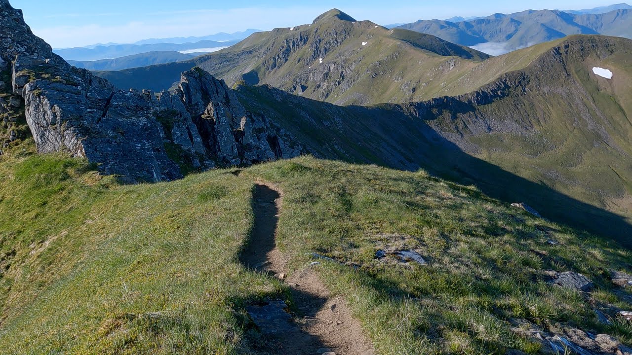 A'Chralaig and Mullach Fraoch-choire, Glen Shiel 29/06/21