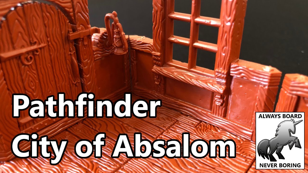 City of Absalom Pathfinder Terrain Unboxing & Review | Dungeons & Lasers | Sponsored Video