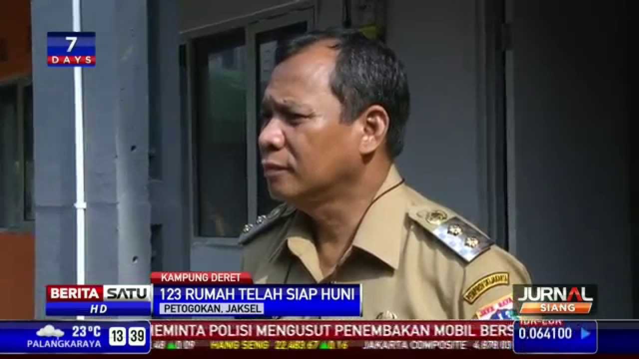 Pembangunan Kampung Deret di Petogogan Rampung