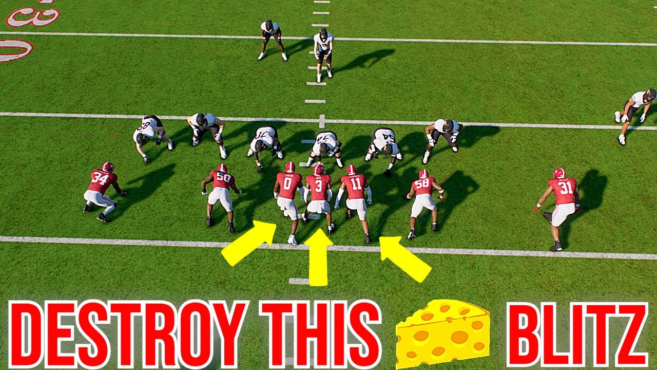 3 TRICKS To Beat The Cheesiest Blitz In CFB 25! (Nickel Double Mug)