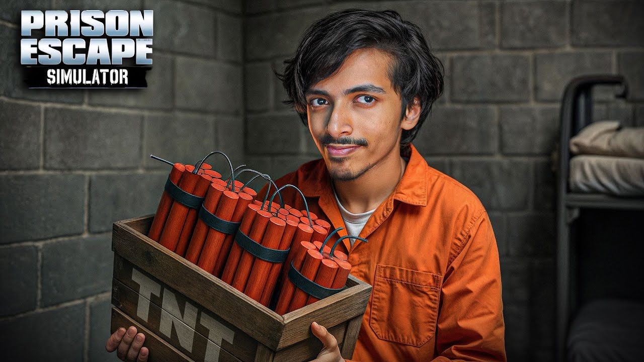 USING DYNAMITES TO ESCAPE! | Prison Escape Simulator #3