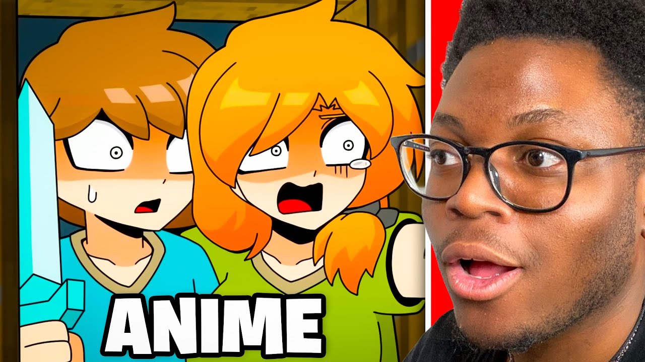 REAGISCO ALLE MIGLIORI ANIMAZIONI ANIME SU MINECRAFT