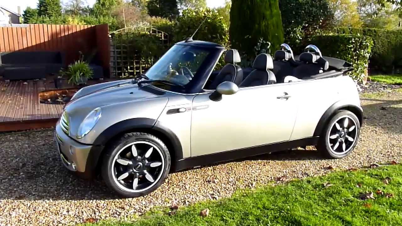 Review of 2008 Mini Cooper Sidewalk 1.6 Convertible For Sale SDSC Specialist Cars Cambridge
