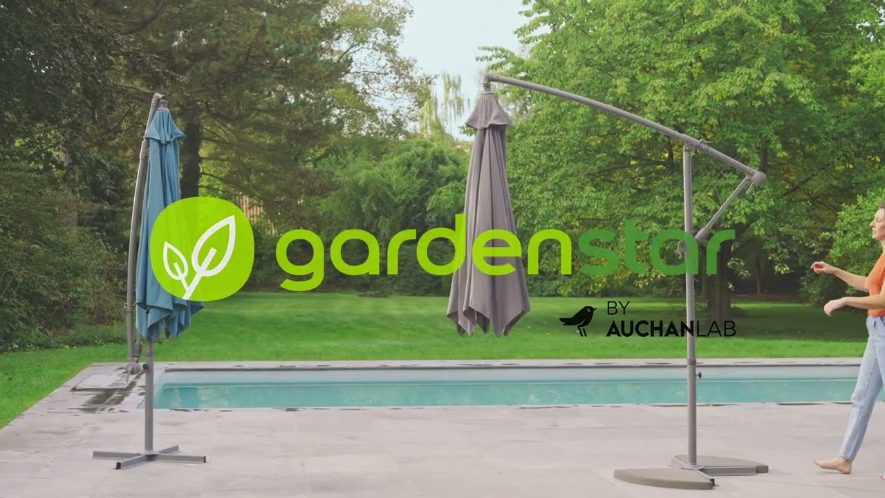 AUCHAN GARDENSTAR PARASOL 3M