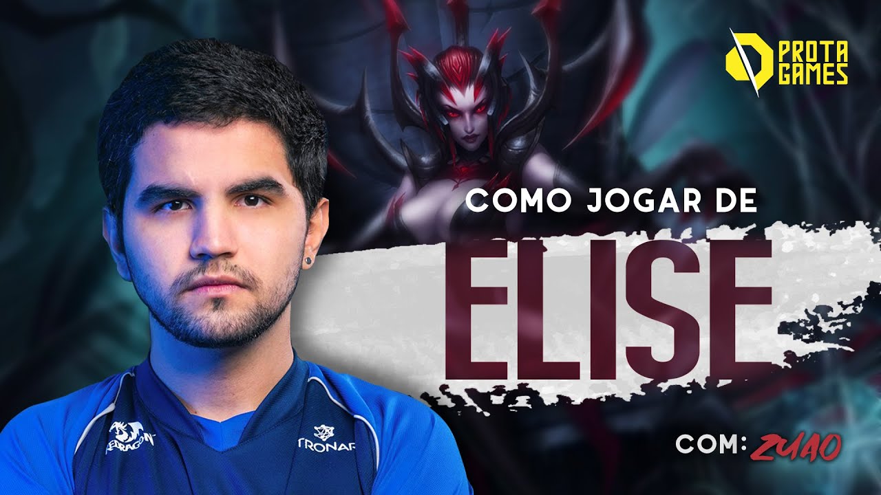 COMO JOGAR DE ELISE - TUTORIAL DE RUNAS, BUILDS, COMBOS, PATHING E MATCHUPS - COM ZUAO