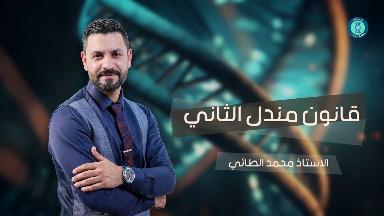 مراجعة الوراثة (2) قانون مندل الثاني | الاستاذ محمد الطائي