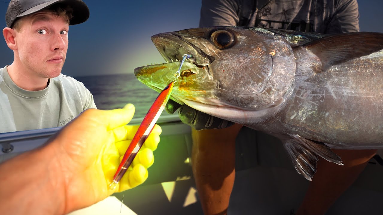 WE VISSEN MET LICHTGEVENDE AASJES OP ZEEMONSTERS!!