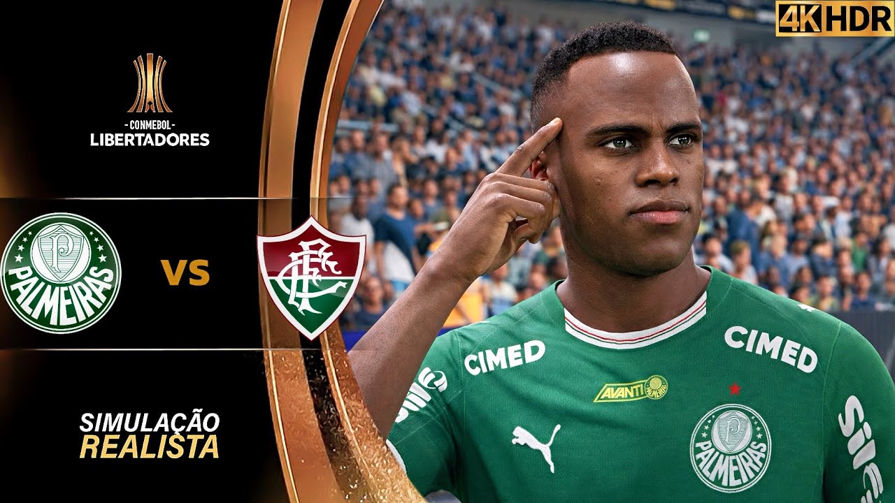 FC 26 - Palmeiras vs Fluminense | Final da Libertadores | Simulação 4K (60FPS) Ultra Realista.