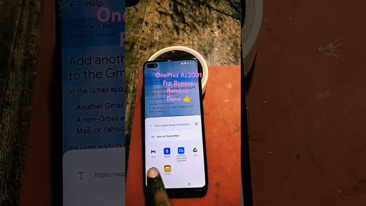 Oneplus Nord Frp bypass / Oneplus Nord google account bypass /AC2001 Frp bypass / AC2001 frp fail.
