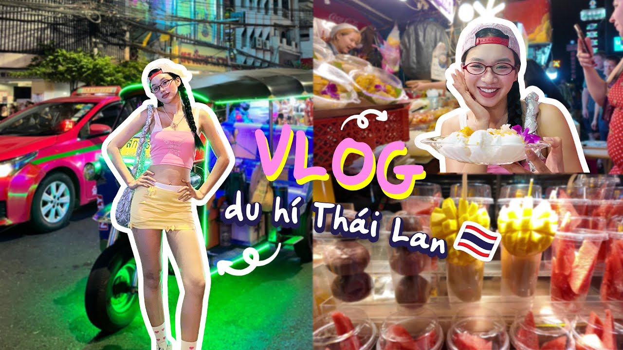 VLOG ĐI DU HÍ BANGKOK, THAILAND | Vlog by Giana 💙💙