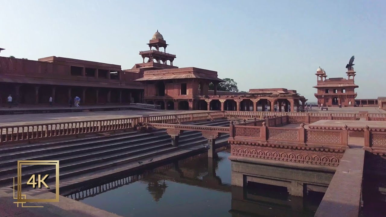 Walking at Fatehpur Sikri | Agra | 4K Walking Tour in India